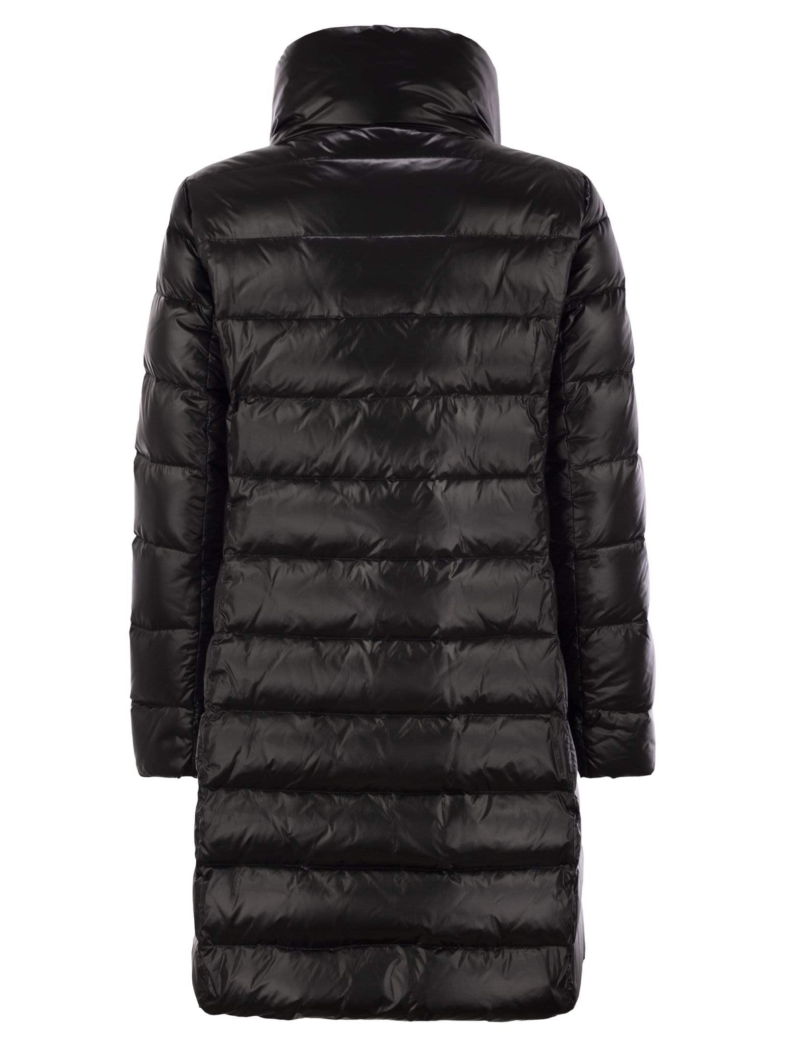 Fay Women Long Down Jacket With Hook