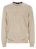 Fay Men Cotton Crew-Neck Jumper