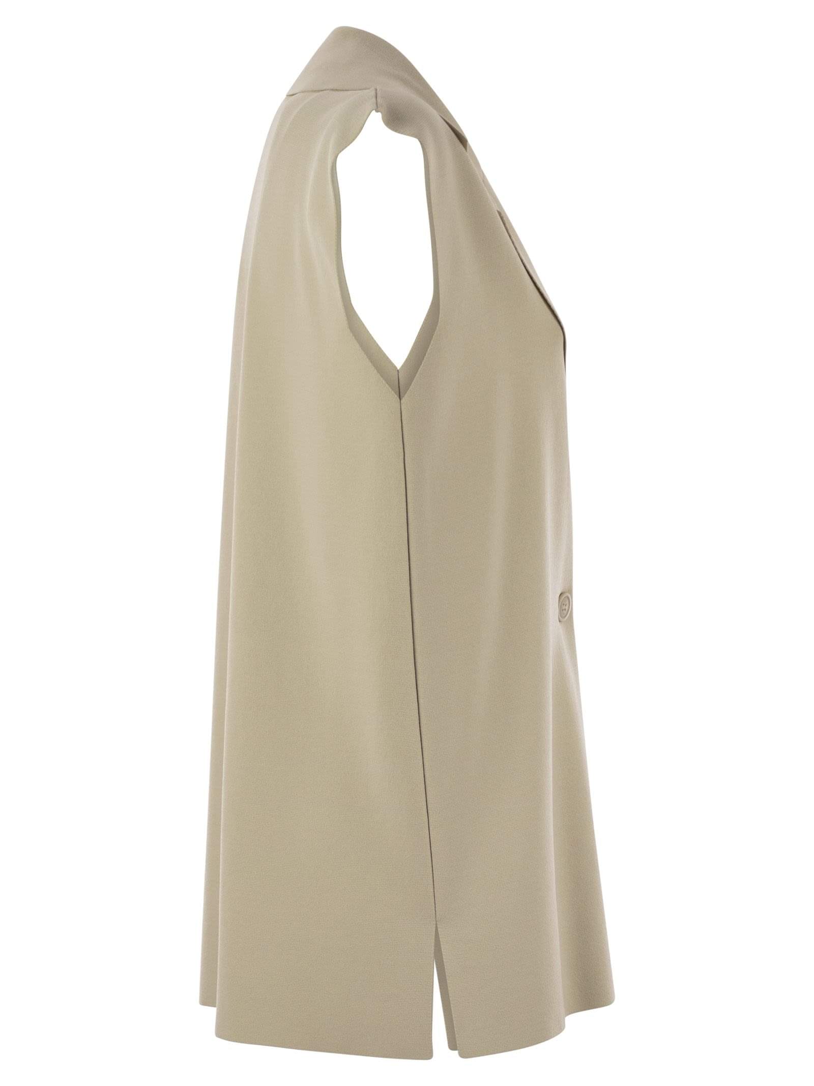 Fay Women Technical Viscose Knitted Vest