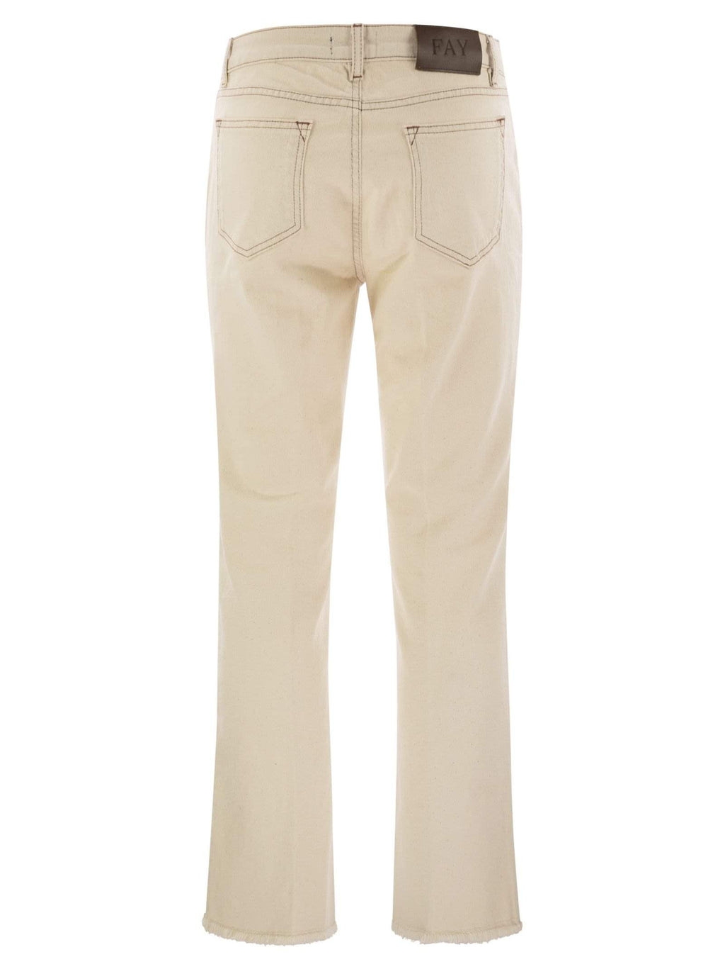 Fay Women Denim 5-Pocket Trousers