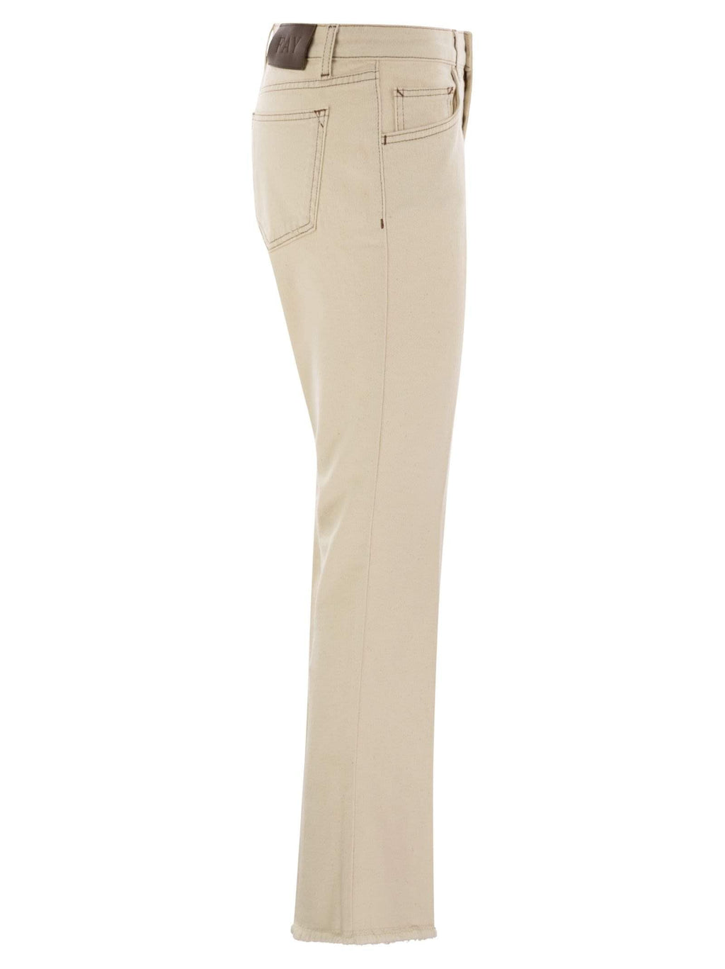 Fay Women Denim 5-Pocket Trousers