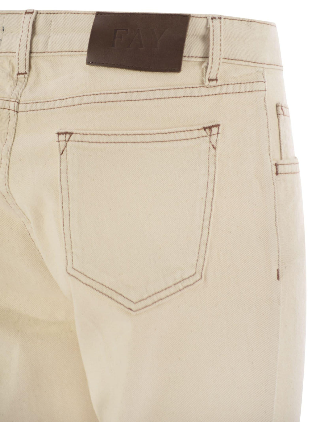 Fay Women Denim 5-Pocket Trousers