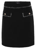 Fay Women Wool Short Skirt