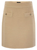 Fay Women Wool Short Skirt