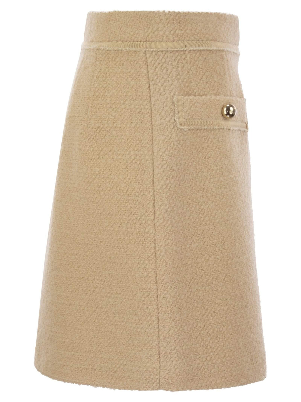 Fay Women Wool Short Skirt