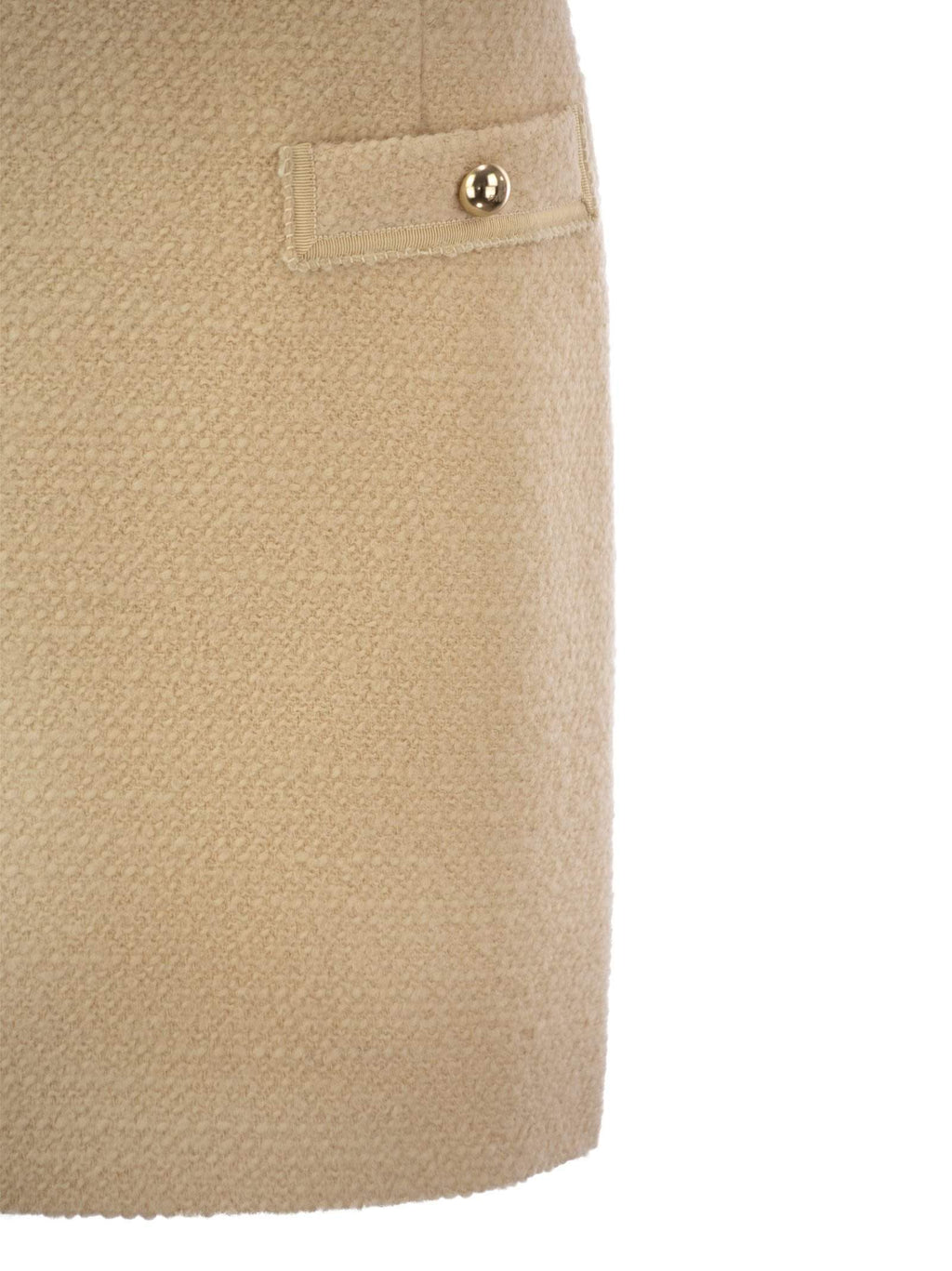 Fay Women Wool Short Skirt