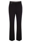 Peserico Women Stretch Cotton Trousers