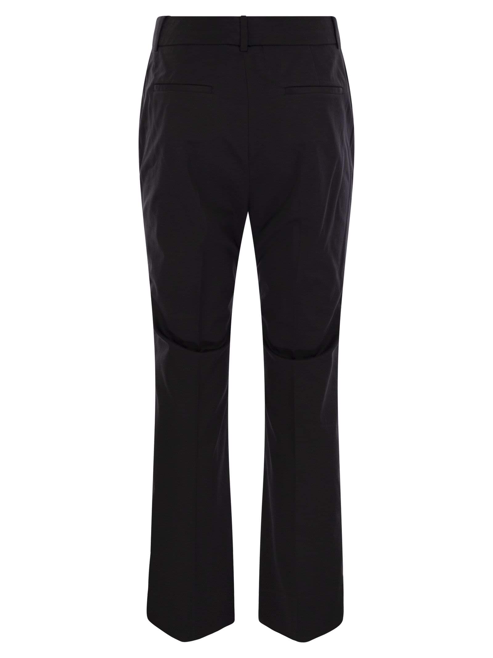 Peserico Women Stretch Cotton Trousers