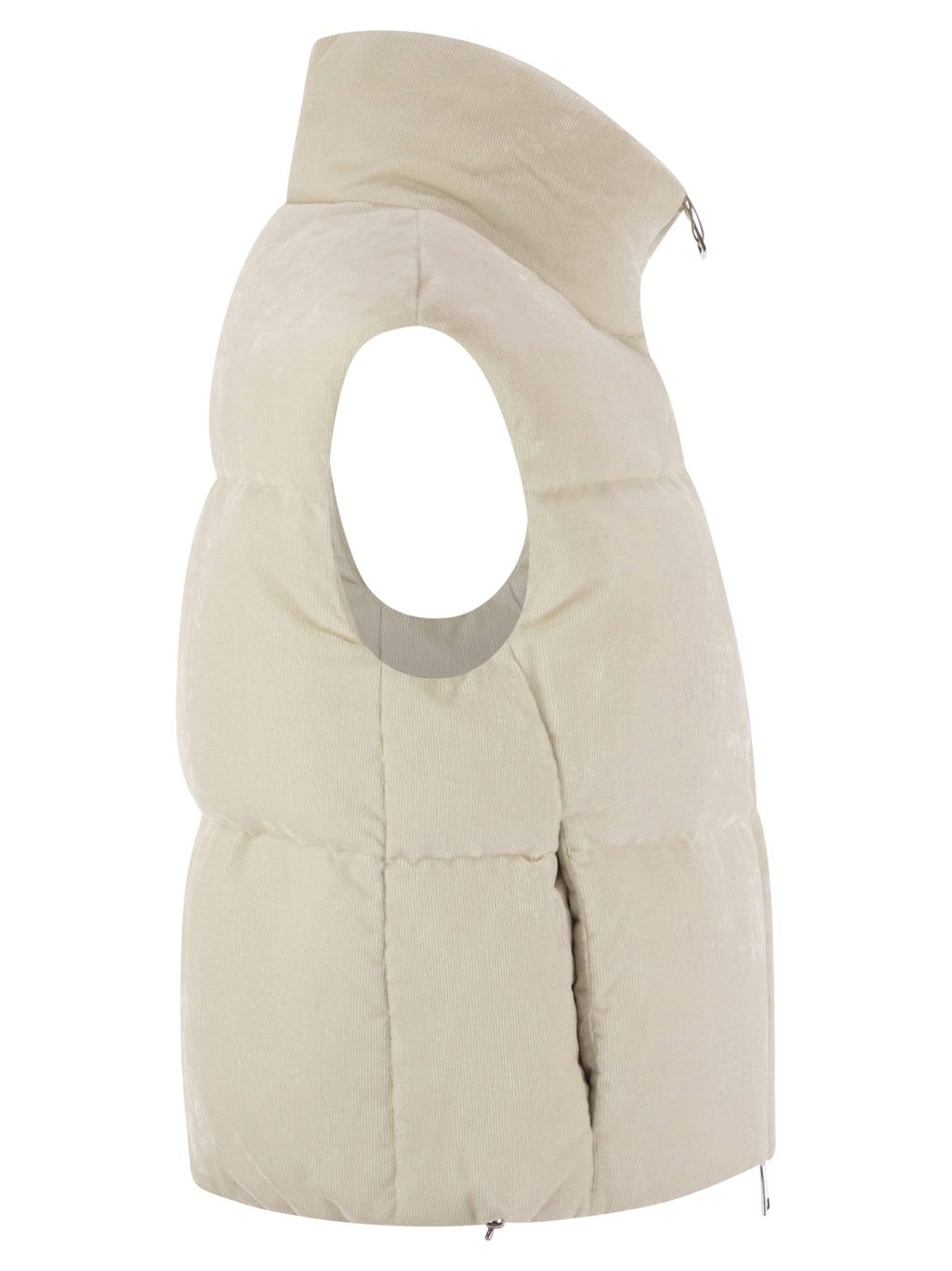 Herno Women Velvet Sleeveless Down Jacket