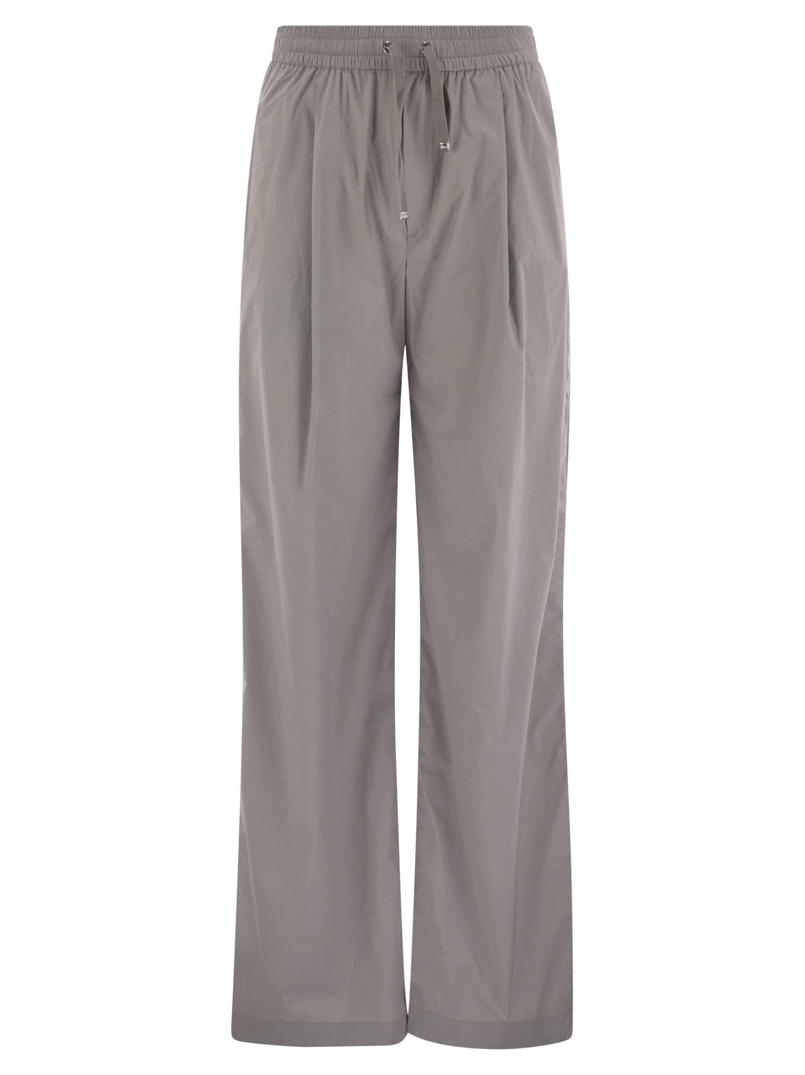 Herno Women Stretch Nylon Trousers