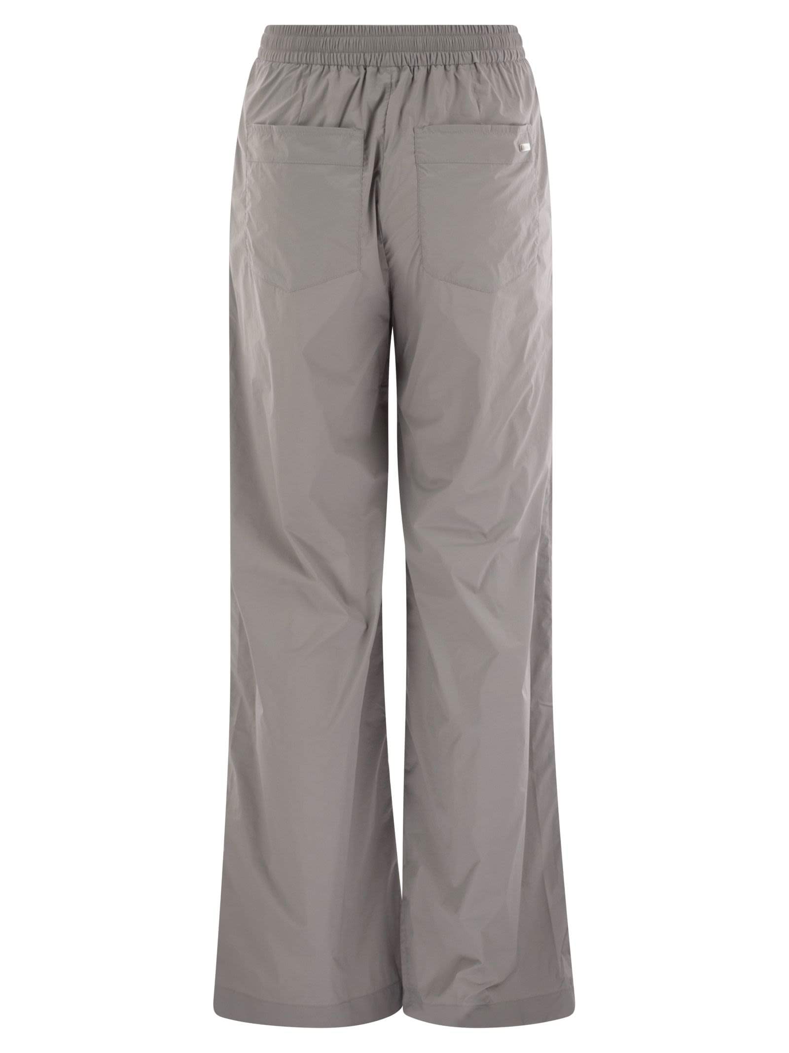 Herno Women Stretch Nylon Trousers