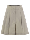 Herno Women Stretch Nylon Shorts