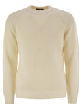 Peserico Men Crew-Neck Rib Sweater