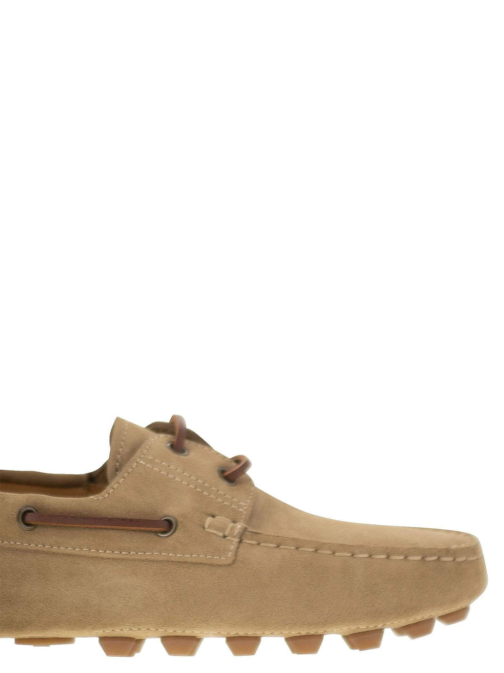 Tod's Men Rubber Bubble Suede Boat