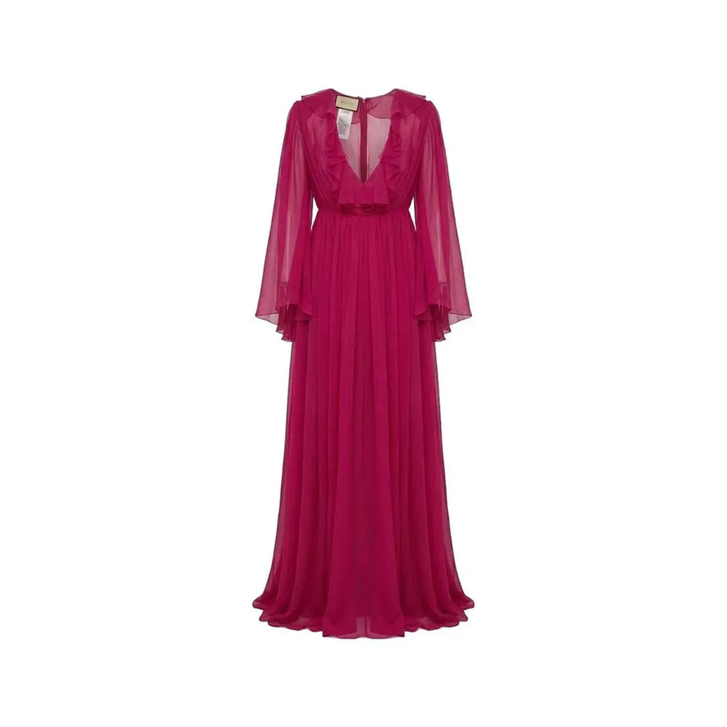 Gucci Silk Midi Dress Women