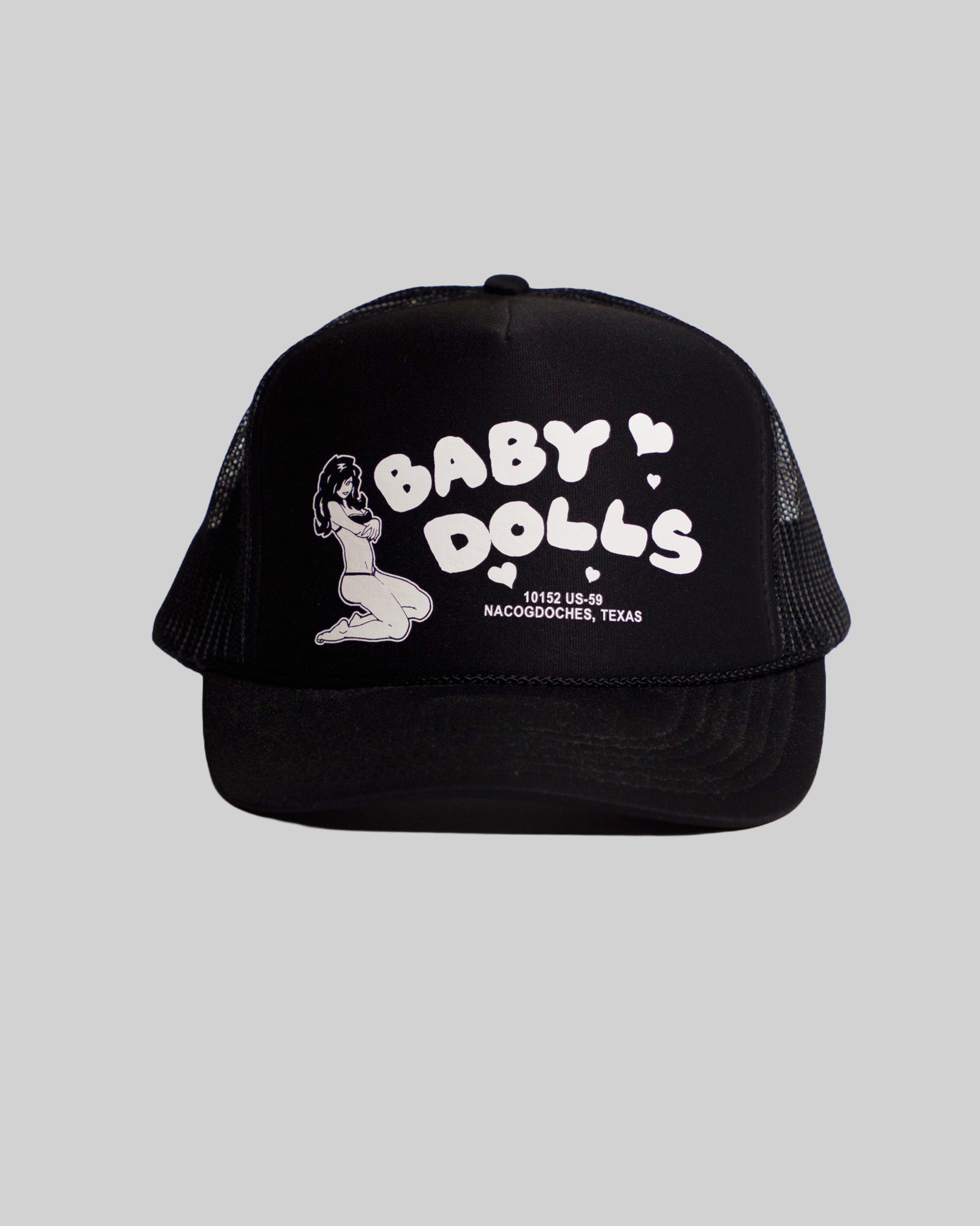 Baby Dolls Hat - Black
