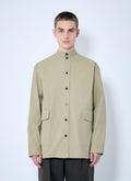 Bottega Veneta Men Light-Cotton Twill Overshirt