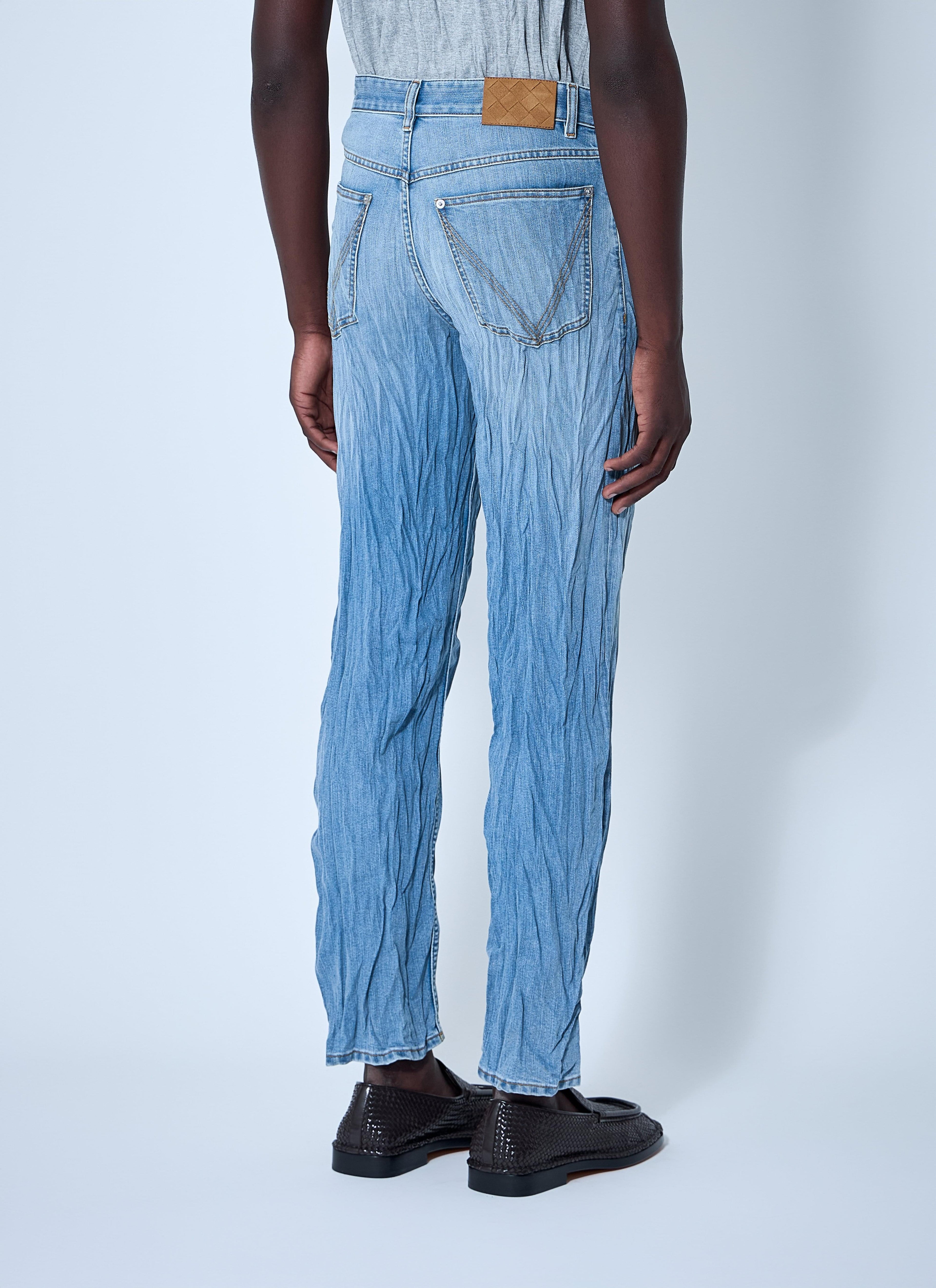 Bottega Veneta Men Crushed Jeans