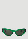 Bottega Veneta Women Bv1142s Cat Eye Sunglasses