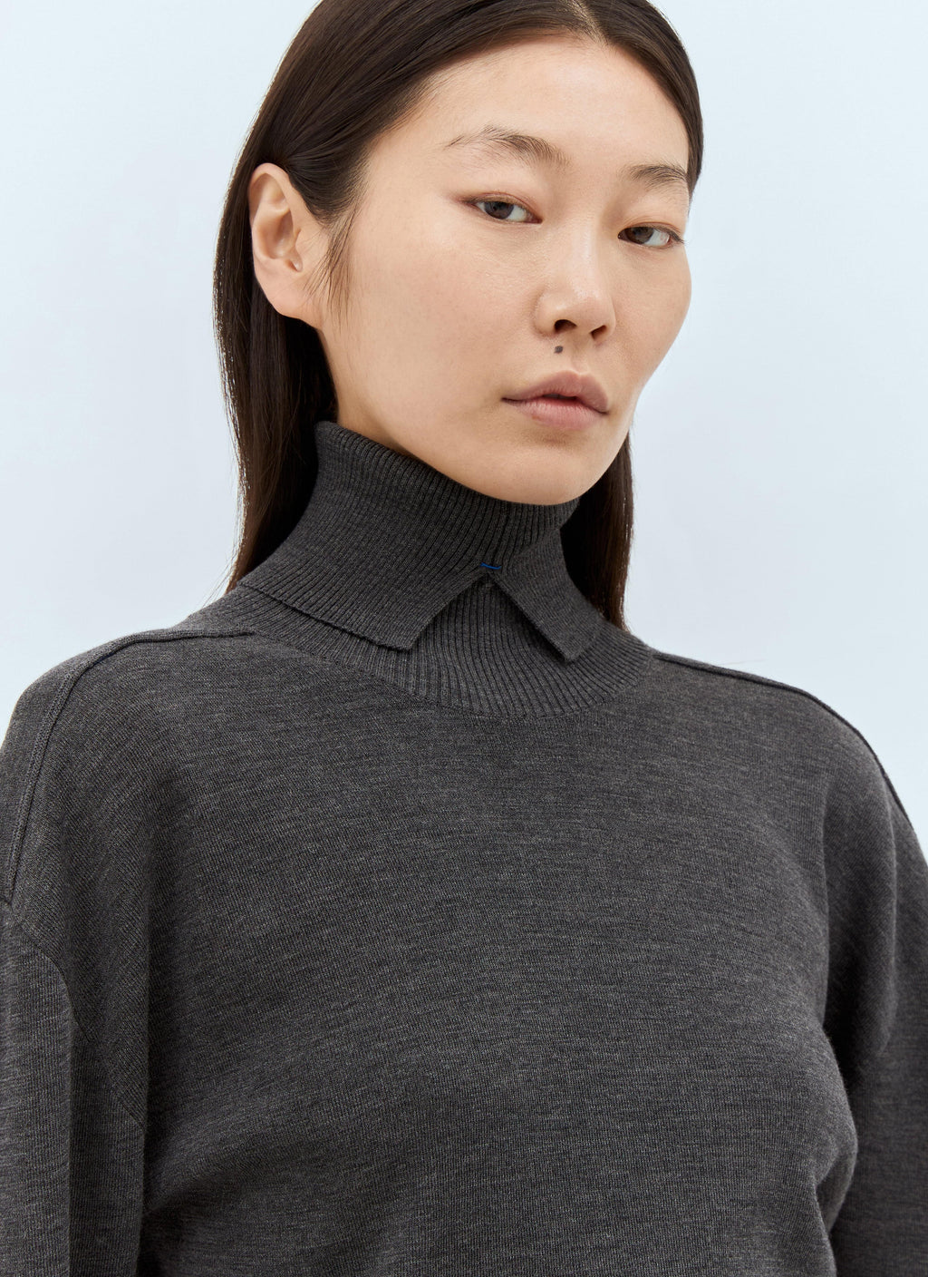 Burberry Women Wool High Neck Sweater