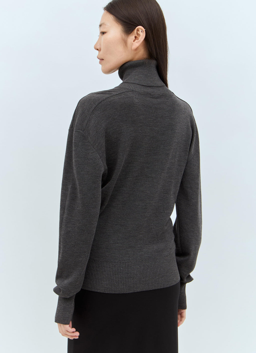 Burberry Women Wool High Neck Sweater