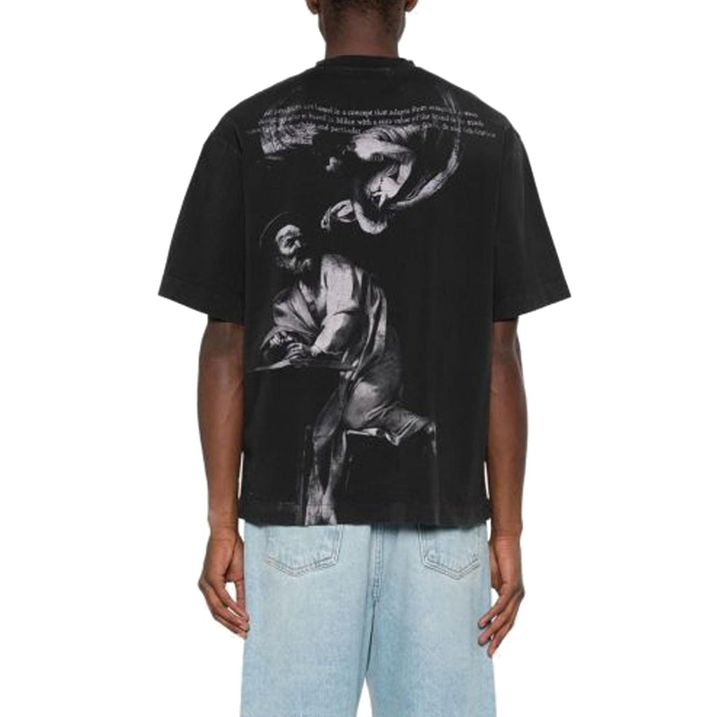Off White S.Matthew Skate Logo-Print T-Shirt Men