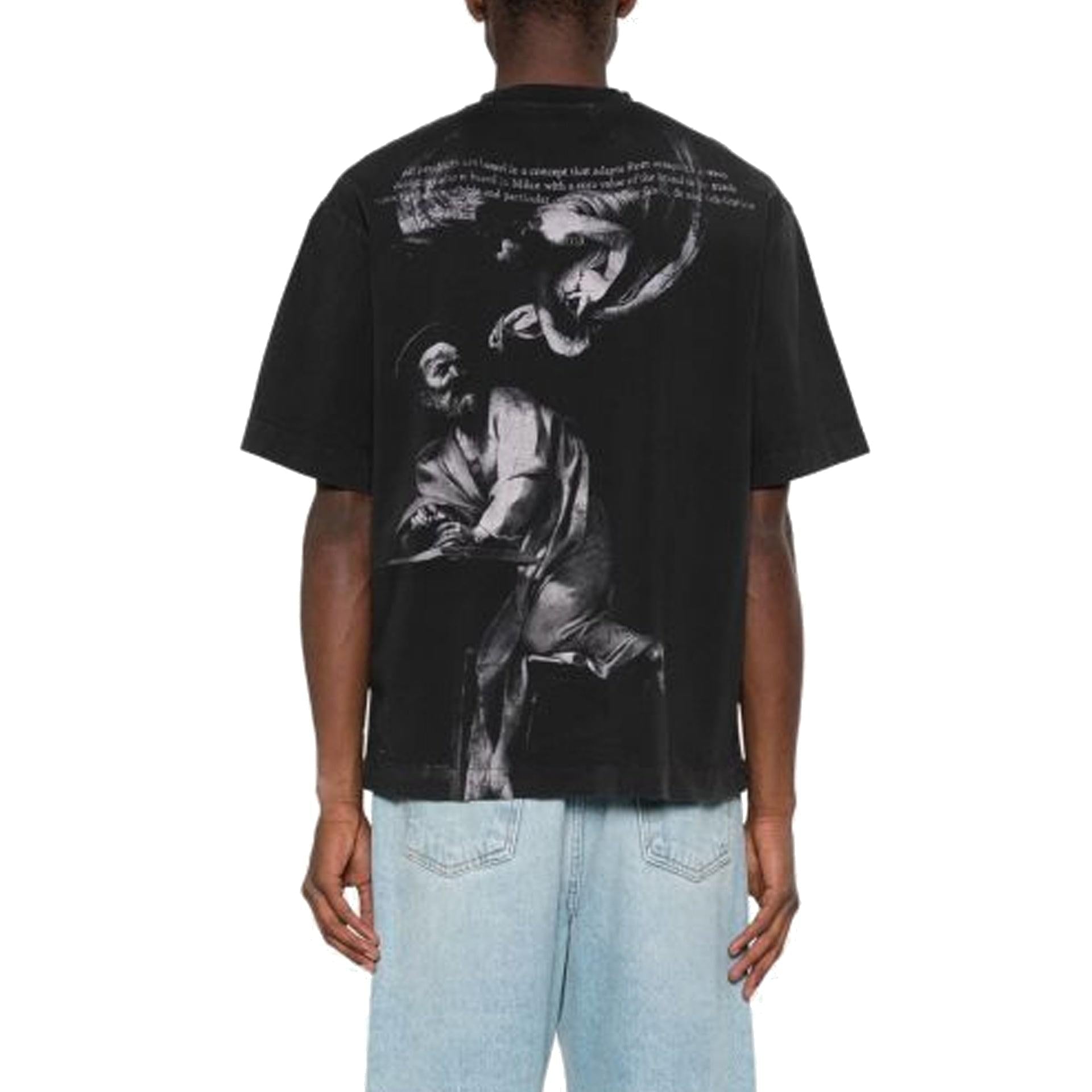 Off White S.Matthew Skate Logo-Print T-Shirt Men