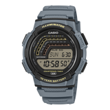Casio WS-1800-2AV blue digital sport watch alternate view