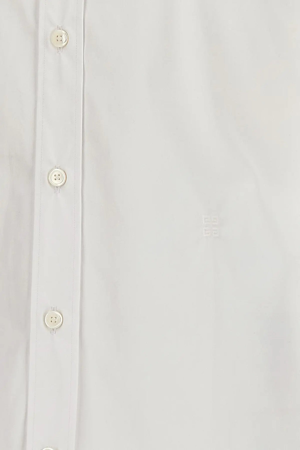 Givenchy Men Logo Embroidery Shirt