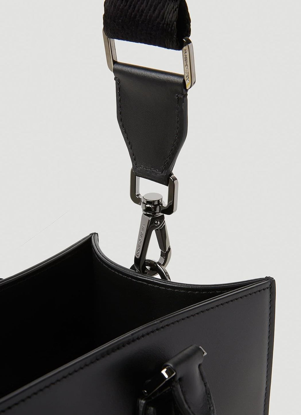 Dolce & Gabbana Men Debossed Logo Tote Bag