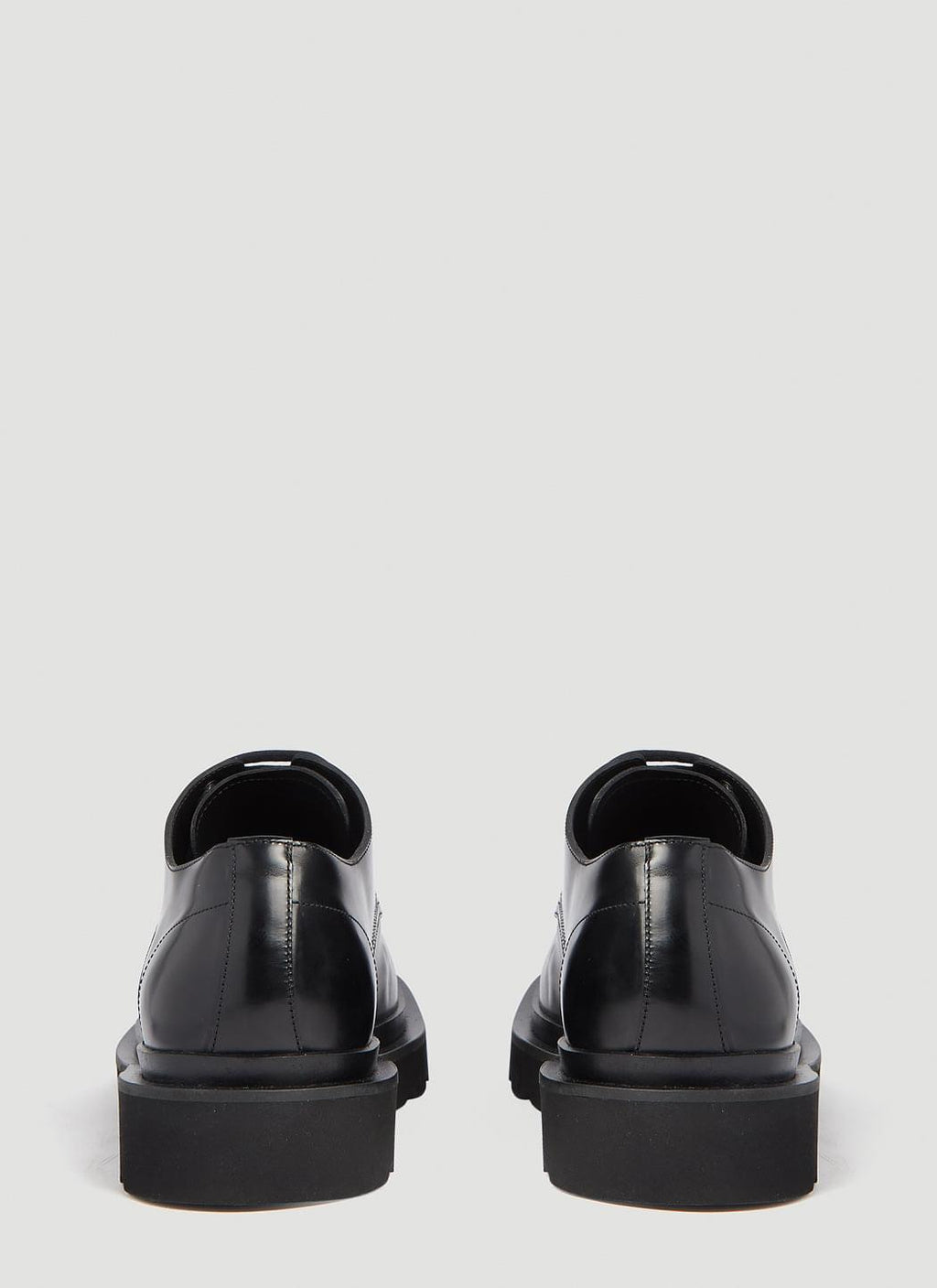 Dolce & Gabbana Men Brushed Leather Derby Shoes