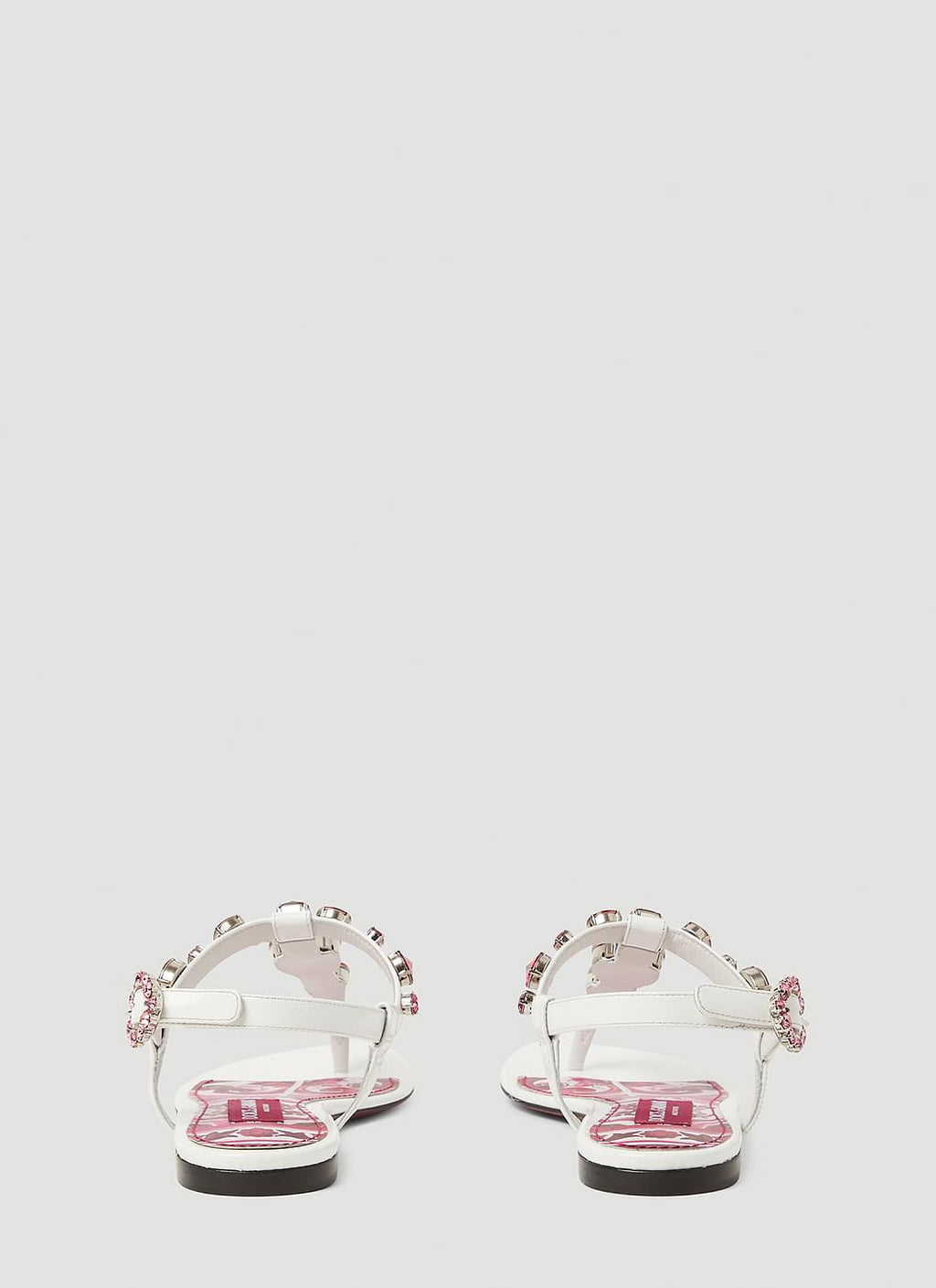 Dolce & Gabbana Women Crystal Embellished Majolica Sandals