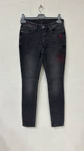 KSUBI Jeans Distressed Paint Splatter Skinny Fit