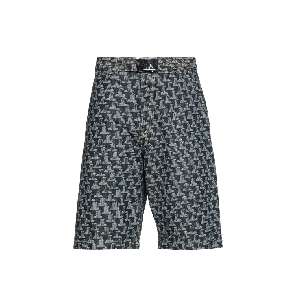 Lanvin Column Monogram Shorts Men