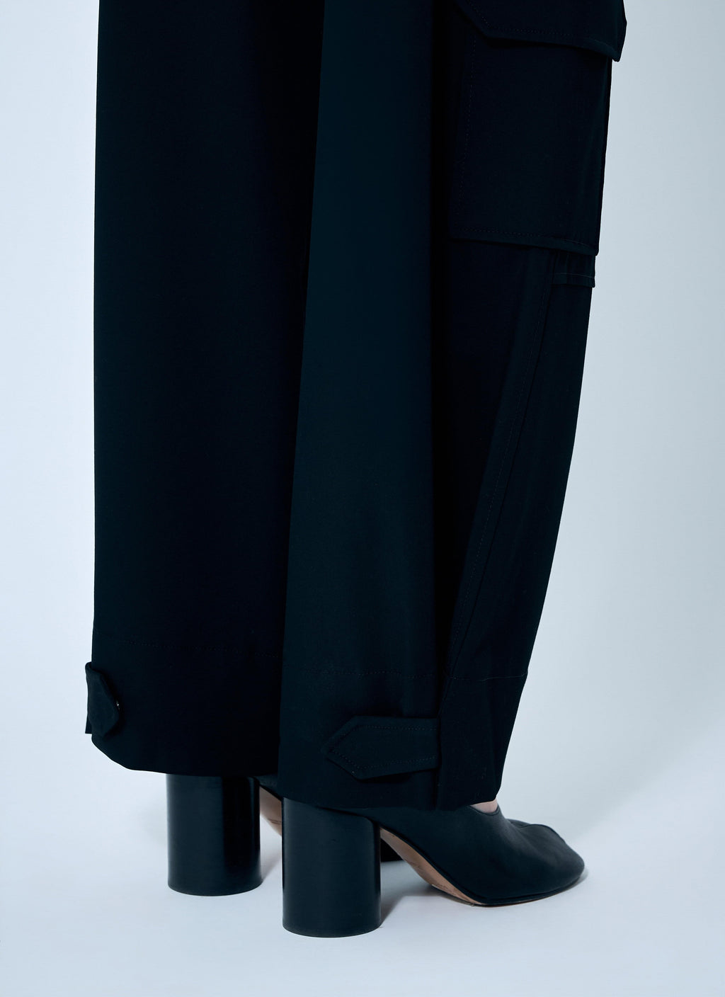 Ganni Women Solid Twill Suiting Cargo Pants