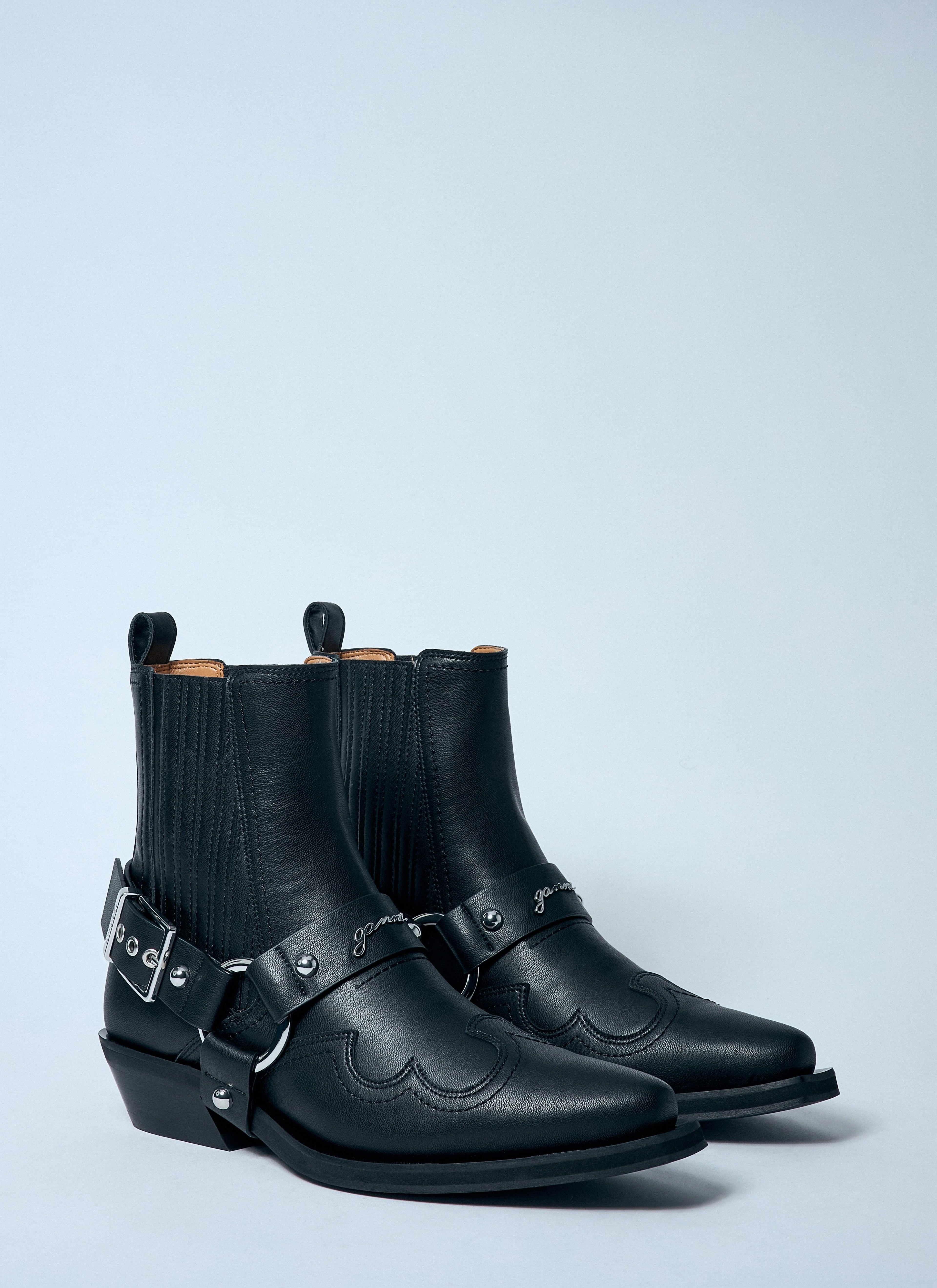 Ganni Women Low-Cut Western Chelsea Boots