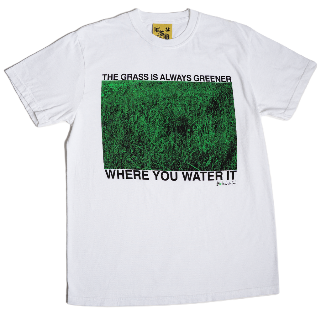 Grass Is Always Greener - White