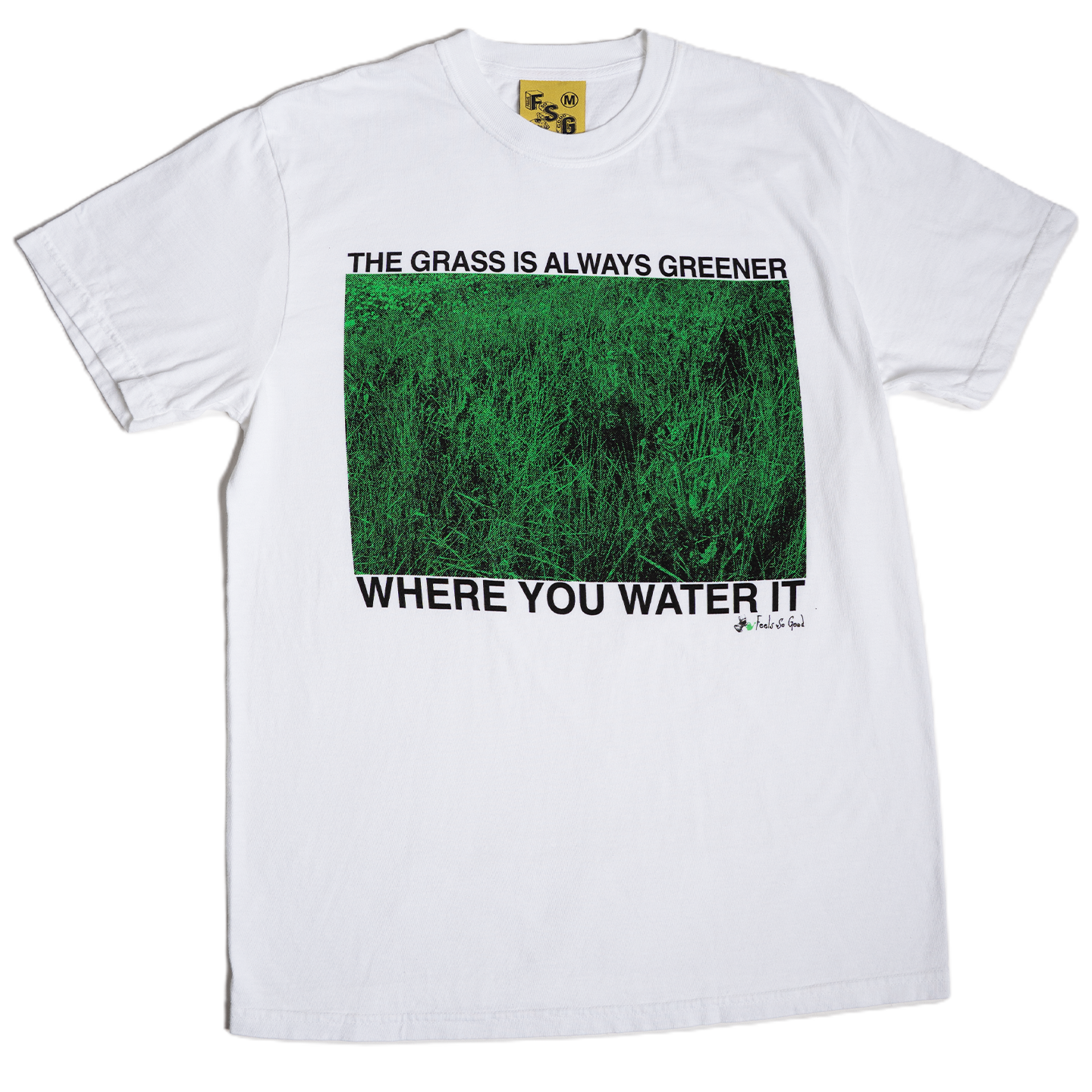 Grass Is Always Greener - White