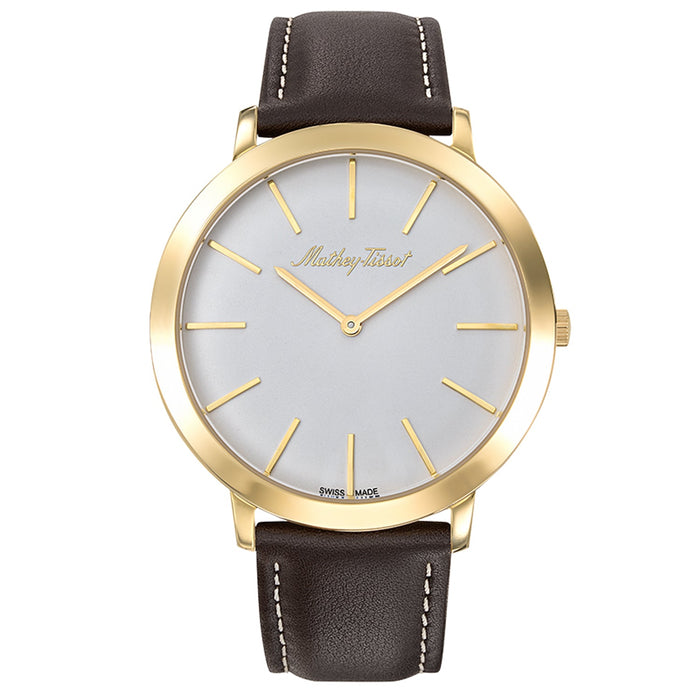 Mathey Tissot Men's Darius White Dial Watch - H7915PYI