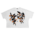 Hell's Angels Streetwear Cropped Boxy Tee Cotton Heavyweight 280 GSM