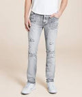 SMOKE RISE Jeans Distressed Slim Fit