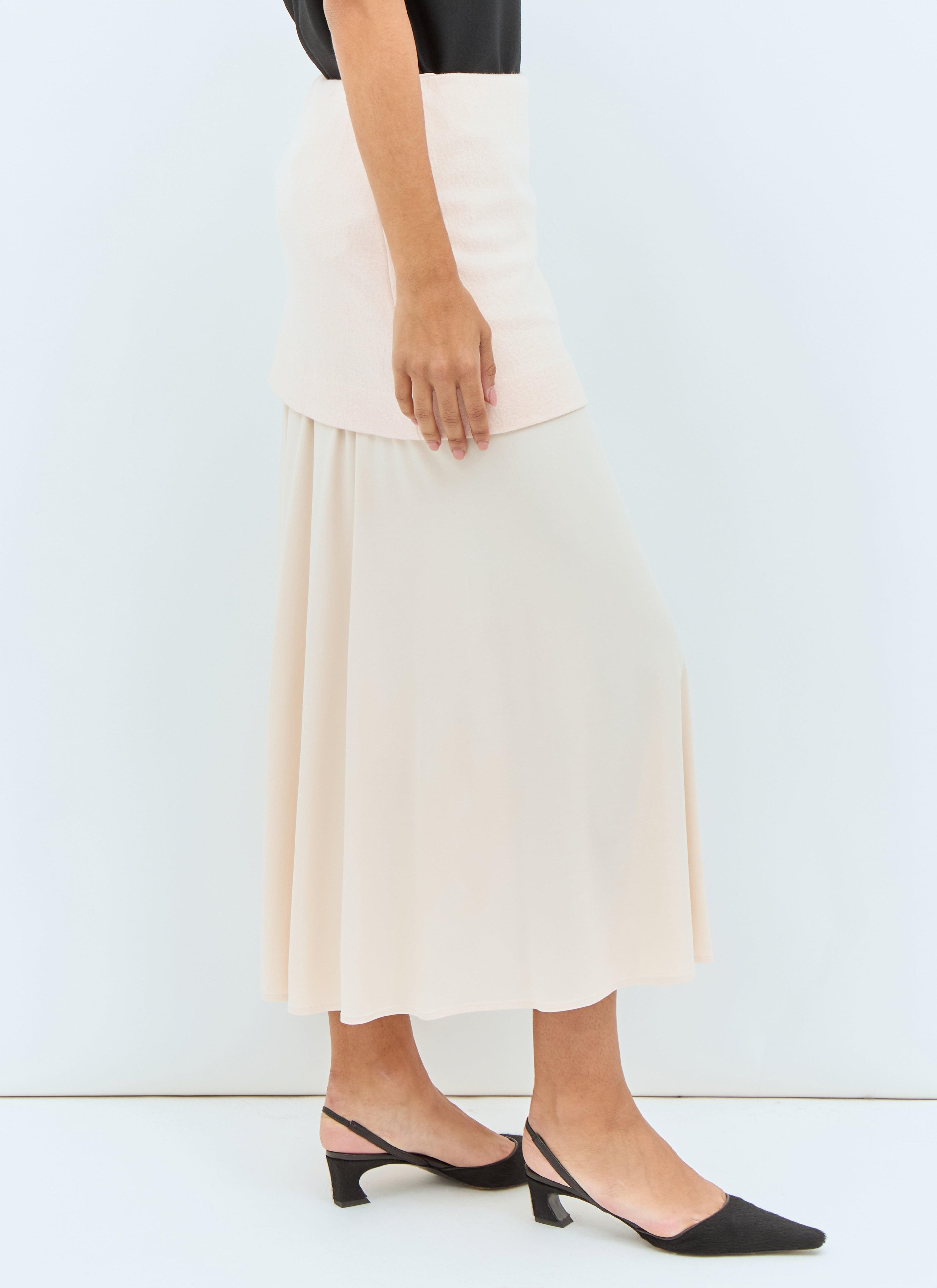 Jil Sander Women Layered Midi Skirt