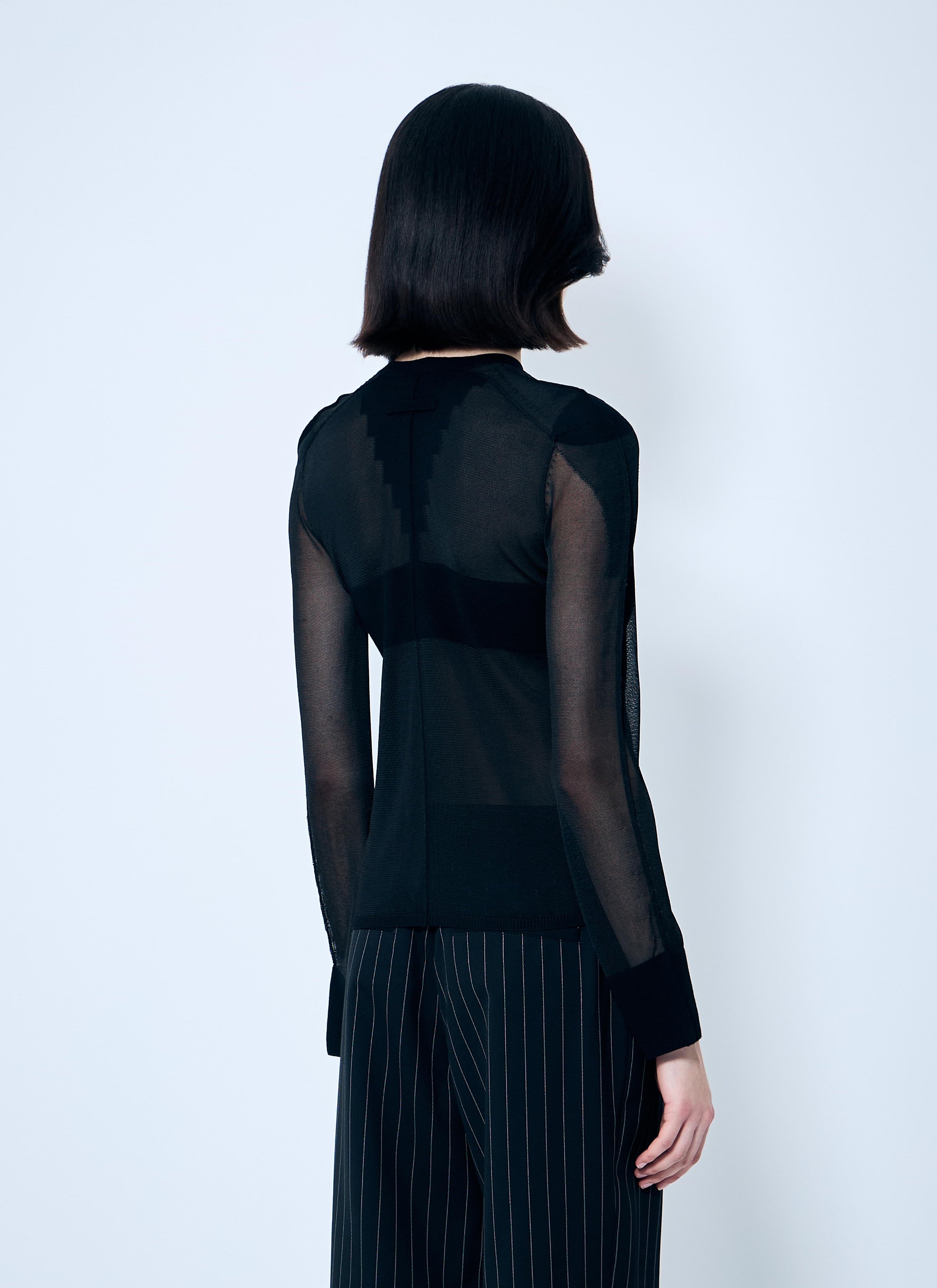 Jean Paul Gaultier Women Open-Knit Sweater