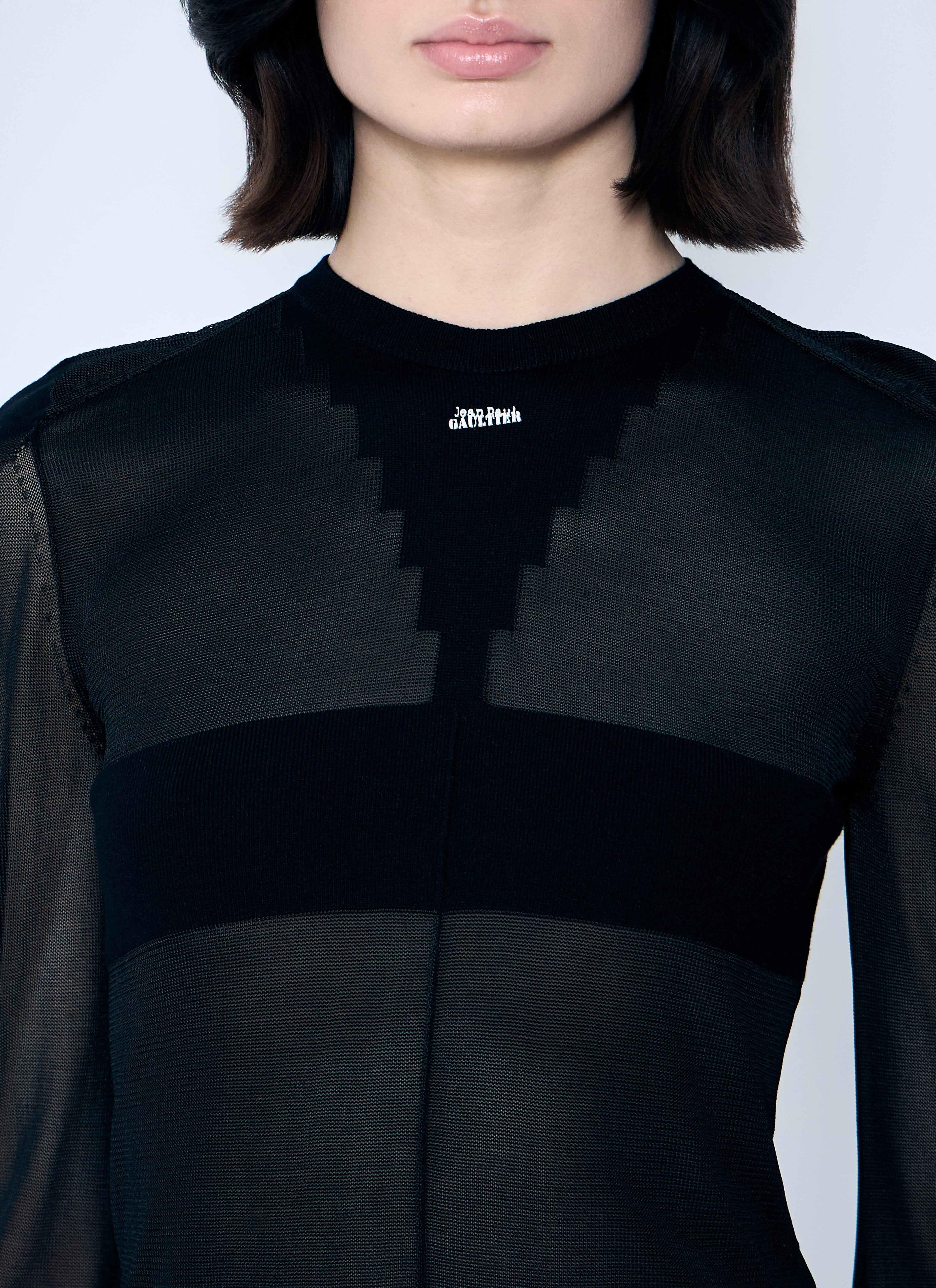 Jean Paul Gaultier Women Open-Knit Sweater