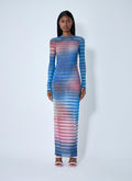 Jean Paul Gaultier Women Air Mesh Maxi Dress