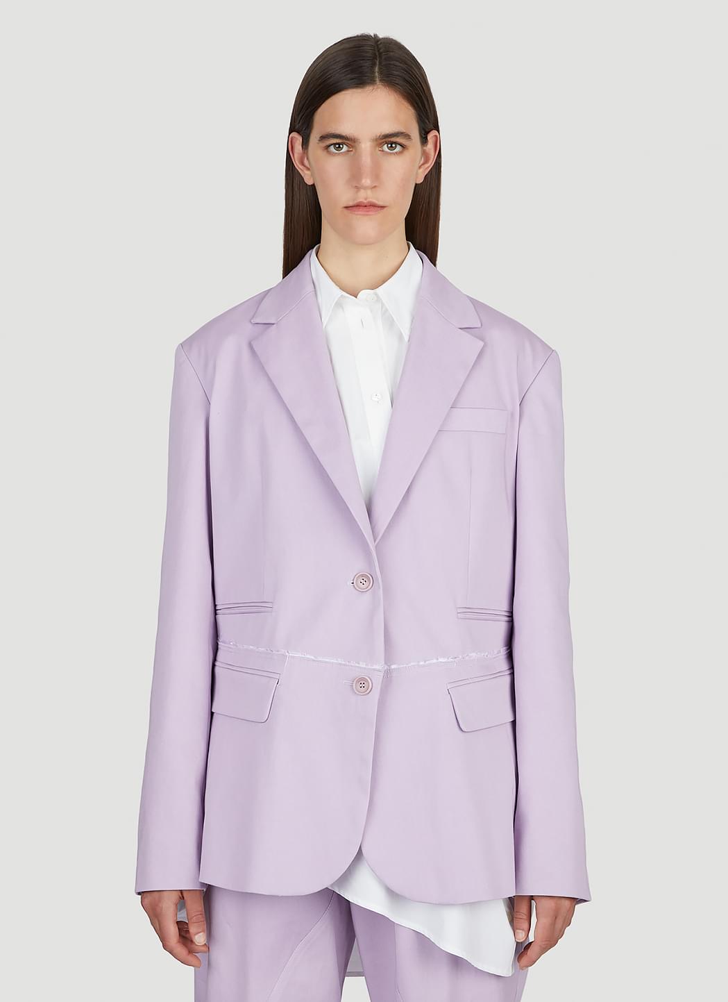 Jw Anderson Women Deconstructed Blazer