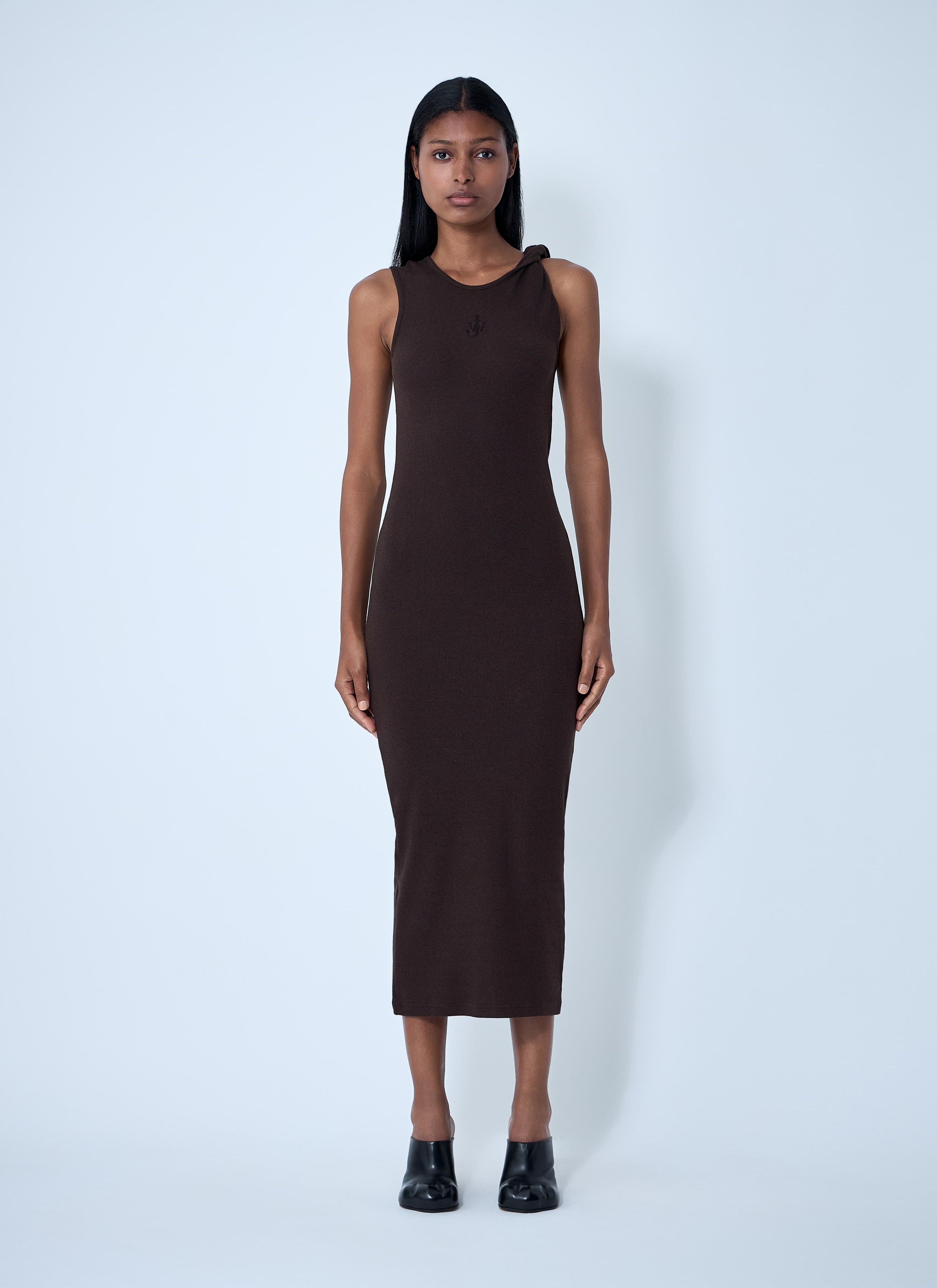 Jw Anderson Women Logo Motif Rib Dress