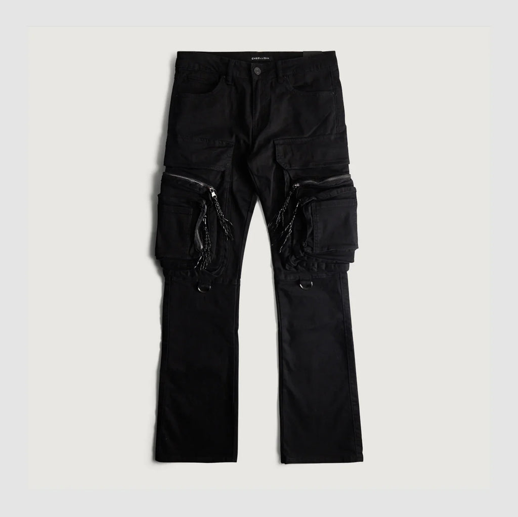 EMBELLISH Cargo Pants Zipper Pocket