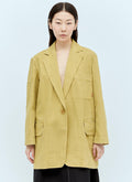 Max Mara Women Oversized Canvas Blazer