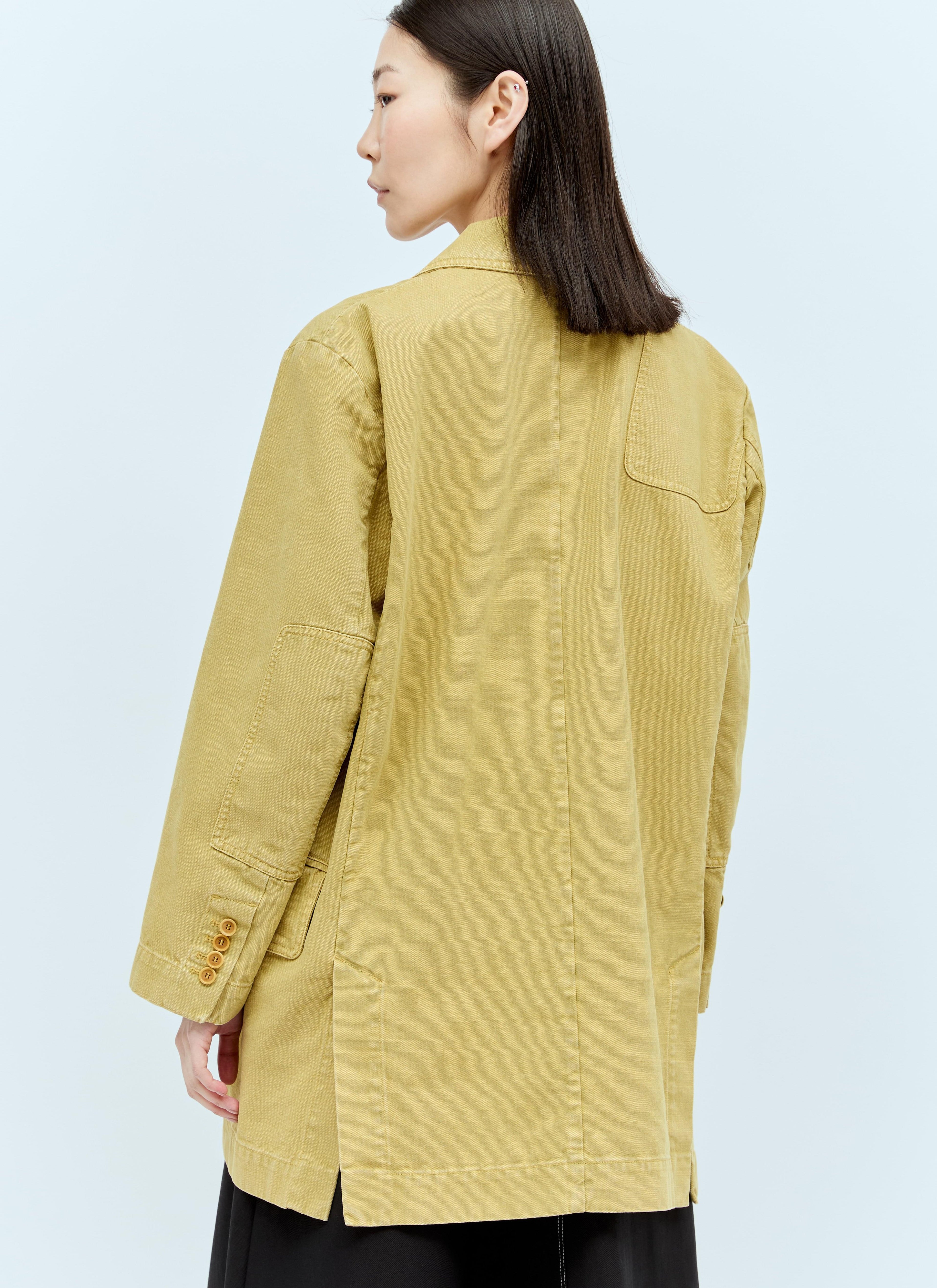 Max Mara Women Oversized Canvas Blazer